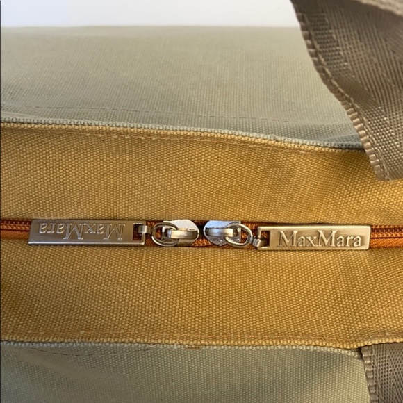 MAX MARA Canvas Top Handle Bag - Picture 10 of 15